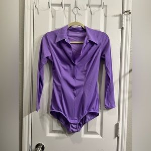 Vintage Purple Bodysuit